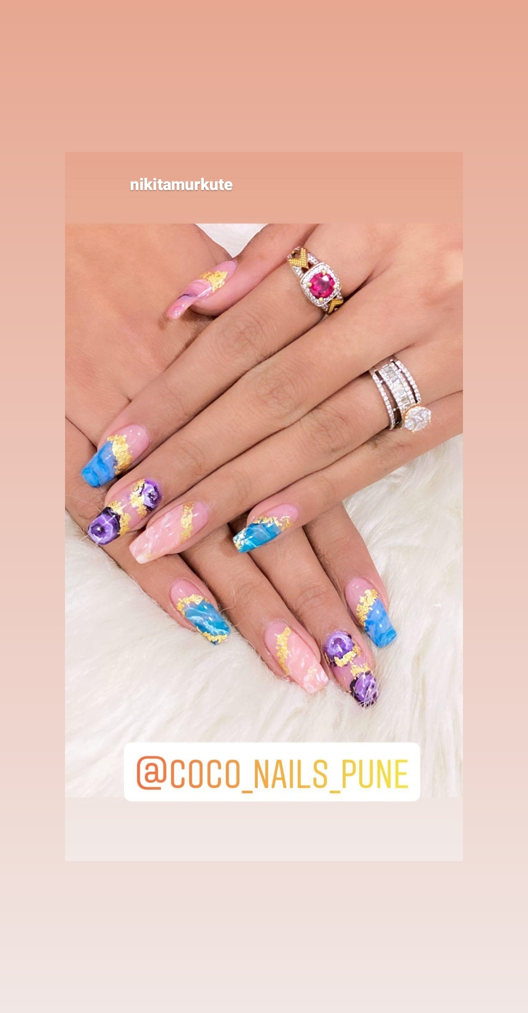 For the ❤luv of nails 💅 For appointment call:- +91 77209 77204  #Coco_nails_pune #punenailextensions #punebrides #punegirls #pune😍  #punenailartist... | By Coco Nails | Facebook